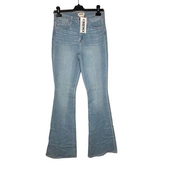 NWT L'AGENCE Bell Jean Blue Cloud 26 - Picture 1 of 9